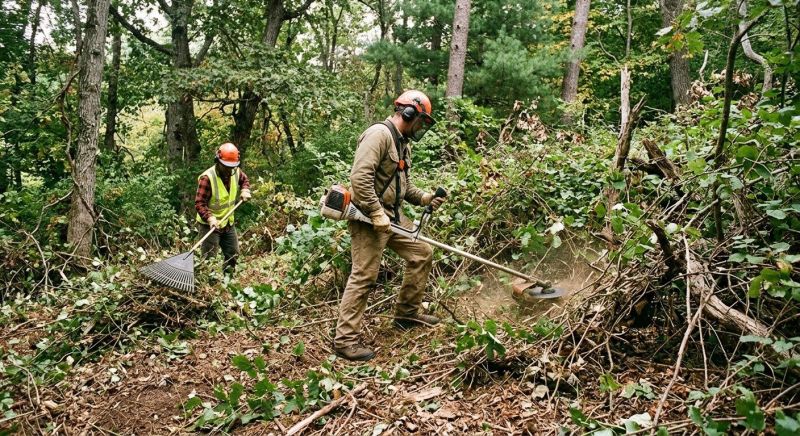 Pasture Clearing in Gwinnett County, GA