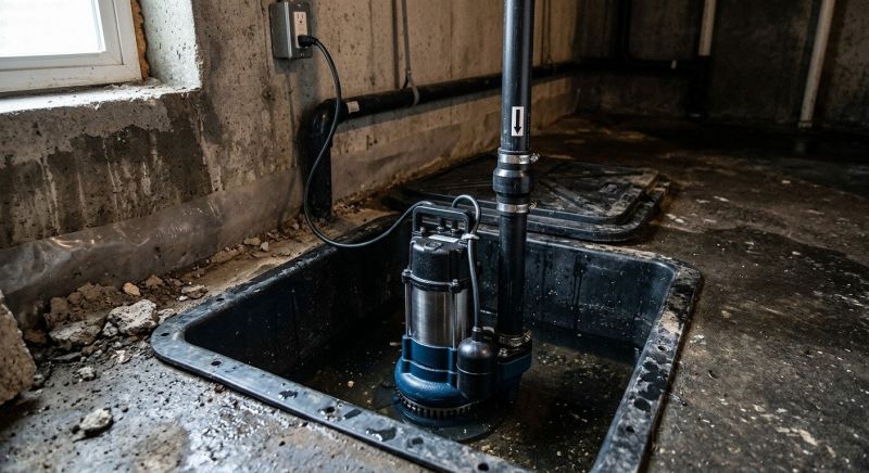 Sump Pump Plumbing in Framingham, MA