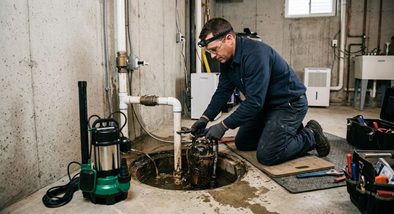 Sump Pump Installation in Huntsville, AL